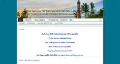 Desktop Screenshot of anchorsummerrentals.com
